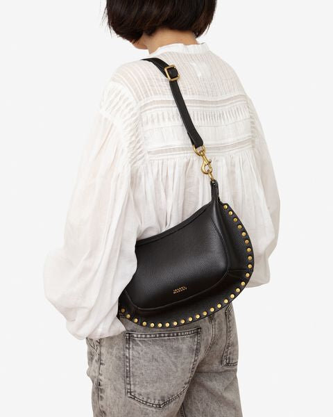 Oskan Moon Shoulder Bag in Full-Grain Leather Oskan Moon Shoulder Bag in Full-Grain Leather