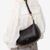 Oskan Moon Shoulder Bag in Full-Grain Leather Oskan Moon Shoulder Bag in Full-Grain Leather