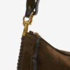 Oskan Soft Zip Suede Leather Bag Oskan Soft Zip Suede Leather Bag