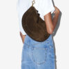 Oskan Soft Zip Suede Leather Bag Oskan Soft Zip Suede Leather Bag