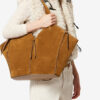 Suede Leather Tote Bag Suede Leather Tote Bag