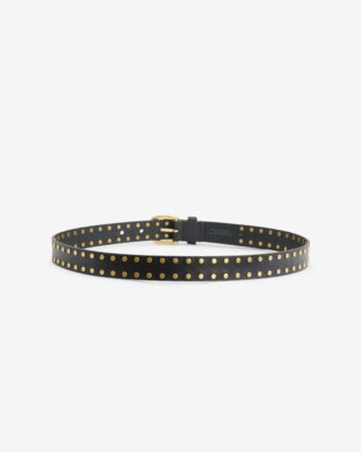 Zap Leather Buckle Belt